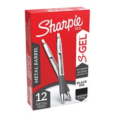 Stylo Sharpie S.Gel Premium Encre noire noir / acier