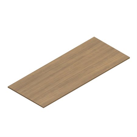 Plateau de mélamine pour base ajustable en hauteur 24 x 48 po. cerisier d'hiver