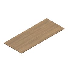 Plateau de mélamine pour base ajustable en hauteur 24 x 48 po. cerisier d'hiver