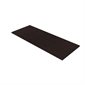 Plateau de mélamine pour base ajustable en hauteur 24 x 60 po. espresso profond