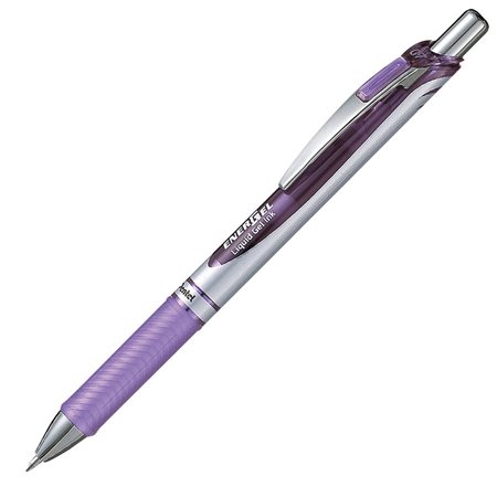 Stylos à bille roulante rétractable EnerGel® Pointe 0,7 mm lilas