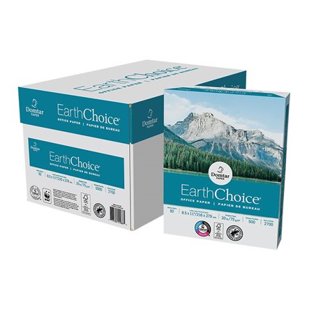 Papier d'affaires EarthChoice® Boîte de 5000 (10 paquets de 500) lettre