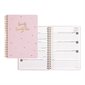 Agenda hebdomadaire / mensuel Celebrate (2025) rose