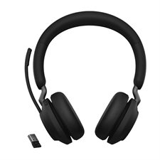 Casque d'écoute Jabra Evolve2 65 stéréo sans fil