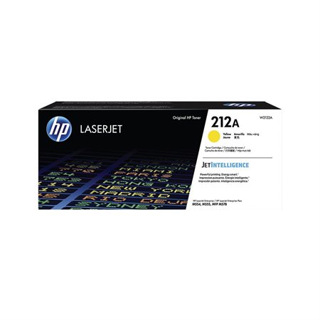 Cartouche de toner HP 212A jaune