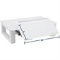 Support de bureau en verre Quartet® pour moniteur
