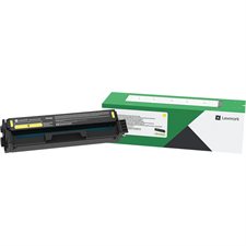 Cartouche de toner Lexmark haute capacité 20N1X jaune