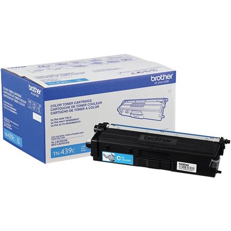 Cartouche de toner originale Brother TN439 super haut rendement cyan