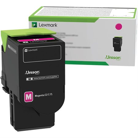 Cartouche de toner à très haut rendement Lexmark 78C1X magenta