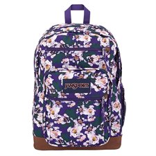 Sac à dos Cool Student Compartiment dédié pour ordinateur portable pétales violets