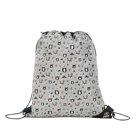 Collection d'accessoires pour la rentrée scolaire Ours de Gazoo sac fourre-tout