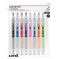 Stylos à bille roulante rétractable Signo 207 Colours Paquet de 8 couleurs variées