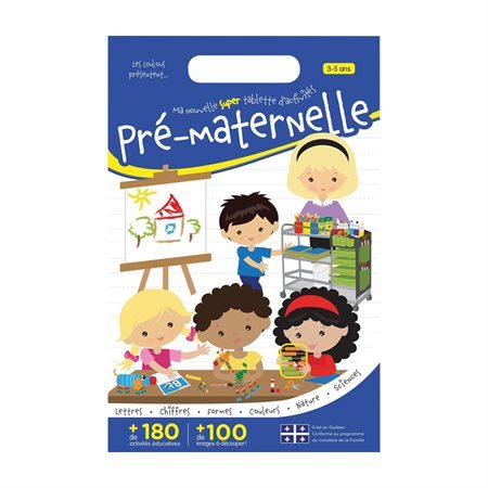 .Ma nouvelle super tablette d'activités (pré-maternelle) Tome 1 3-5 ans