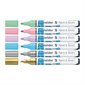 Marqueur acrylique Paint-It 320 or, argent, bleu pastel, violet pastel, rose pastel, vert pastel