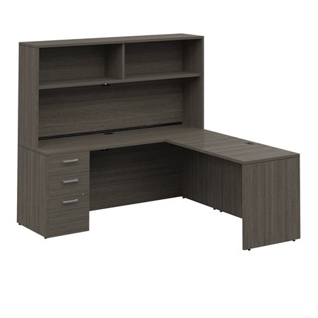 Ensemble de bureau de superviseur Ionic™ acajou