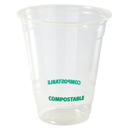 Gobelet en PLA transparent pour boissons froides Eco Guardian 12 oz