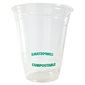 Gobelet en PLA transparent pour boissons froides Eco Guardian 12 oz