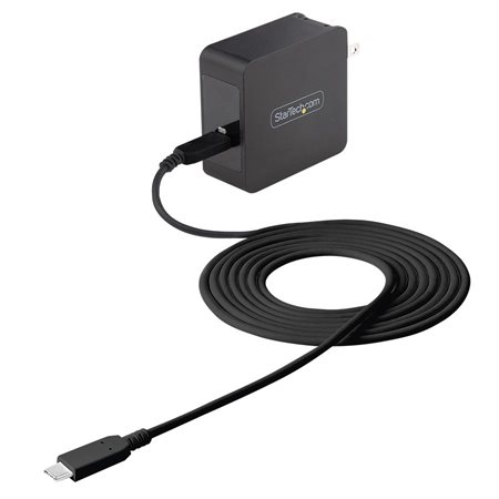 Chargeur mural USB-C noir