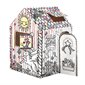 Maison à colorier 38 x 32 x 48 po. H. licorne