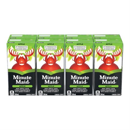 Boîte de jus Minute Maid pomme