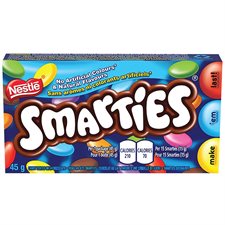 BAR.CHOC.SMARTIES 45gr