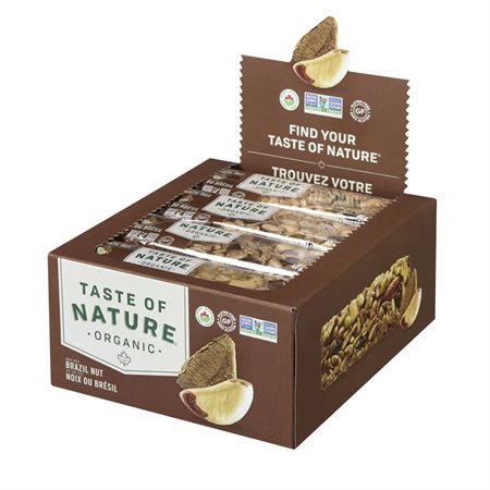 Barre biologique Taste of Nature noix du Brésil