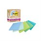 Feuillets recyclés Post-it® Super Sticky - Collection oasis 3 x 3 po. Uni. paquet de 5, bloc de 70 feuilles