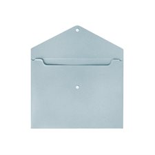 Enveloppe de plastique bleu pâle