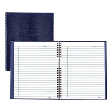 Carnet de notes NotePro 10,75 x 8,5 po 150 pages, bleu