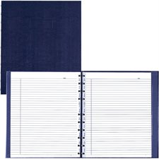 Carnet de notes NotePro 11 x 9-1 / 16 po 150 pages, bleu
