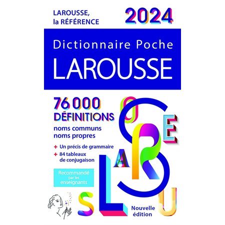Dictionnaire Petit Larousse de poche 2024