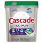 Détergent pour lave-vaisselle Platinum ActionPacs paquet de 67