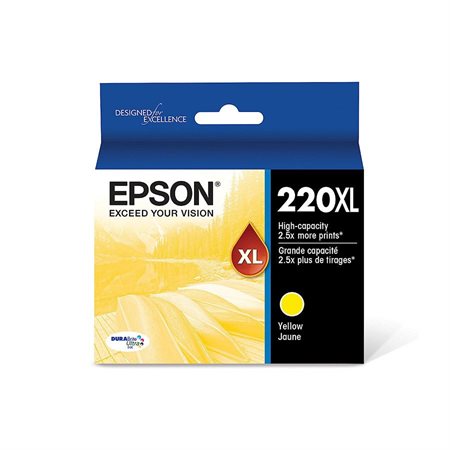 Cartouche haute capacité Epson 200XL DURABright jaune