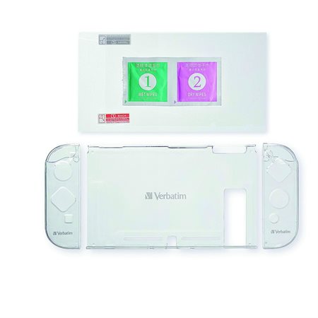 Étui transparent avec film de protection d'écran pour Nintendo Switch™