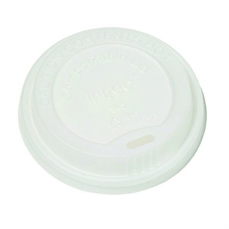 Couvercles pour gobelet compostables Eco Guardian pour 8 oz