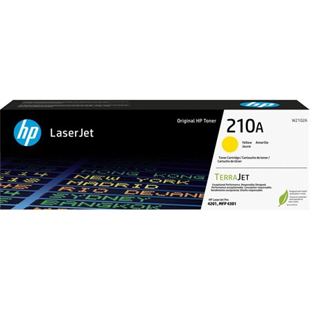 Cartouche de toner HP 210A jaune