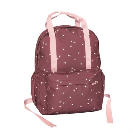 Ensemble pour la rentrée fleurs roses Execo Sac à dos