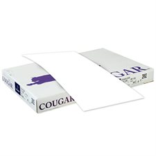 Papier blanc Cougar 19 x 25 po