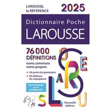 Dictionnaire Petit Larousse de poche 2025