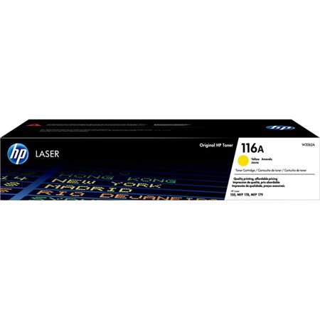 Cartouche de toner HP 116A jaune