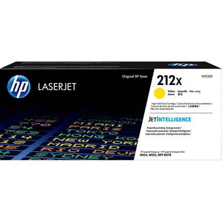 Cartouche de toner HP 212X jaune