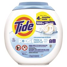 Capsules de détergent à lessive Tide PODS® Paquet de 76