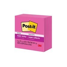 Feuillets Post-it rose puissante