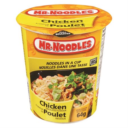 Nouilles dans une tasse Mr. Noodles poulet