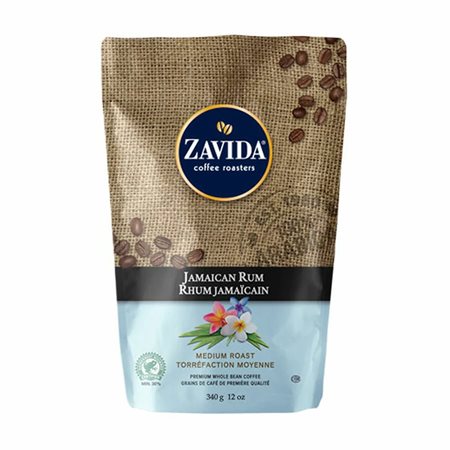 Café aromatisé Zavida rhum jamaïcain