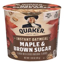 Gruau instantané Quaker érable et cassonade (48 g)