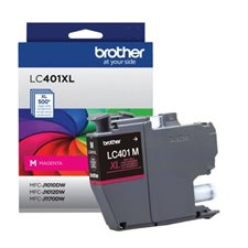 Cartouche jet d'encre Brother LC401XL magenta