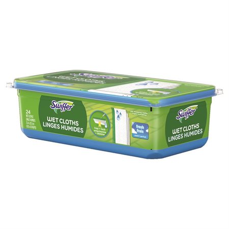 Recharge de linges jetables Swiffer® WetJet® Humide frais