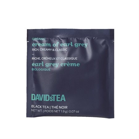 Thé David’s Tea thé noir - Earl Grey crème biologique