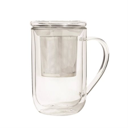 Tasse nordic en verre avec infuseur